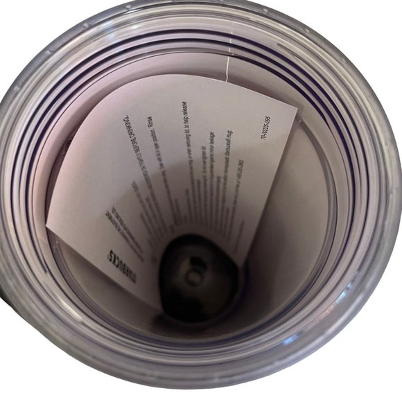 STARBUCKS TUMBLER‎ Mugs 2019 To Go Travel Deer Fox Holiday Hot Cold 16oz 8" - Picture 3 of 4